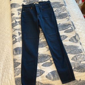 Madewell 10” high-rise skinny NWT